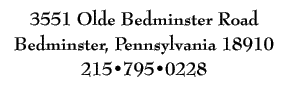 3551 Olde Bedminster Road, Bedminster PA 18910, (215) 795-0223